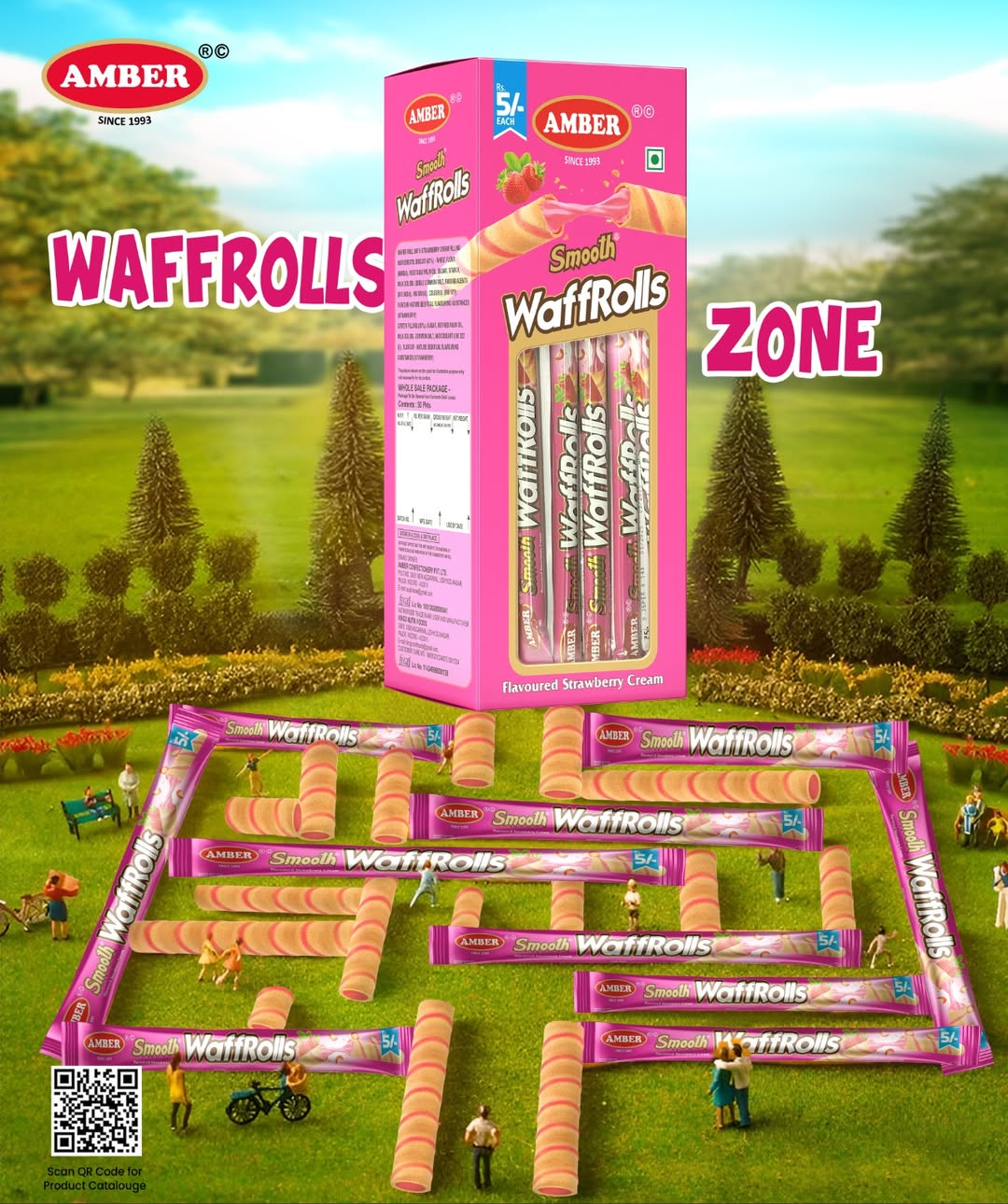 Wafrollss cram rol 3 delicious flavours